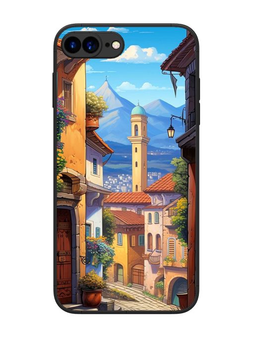 Tuscan Twilight Glossy Soft Edge Case for Apple Iphone 7 Plus Chachhi