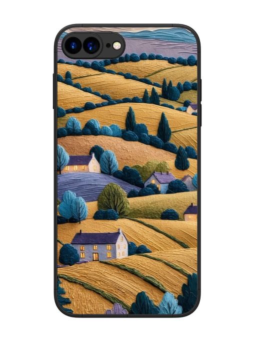 Rolling Hilltop Haven Glossy Soft Edge Case for Apple Iphone 7 Plus Chachhi