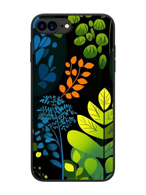 Midnight Garden Glossy Soft Edge Case for Apple Iphone 7 Plus Chachhi