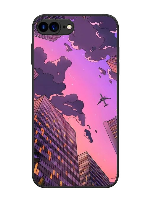 Urban Twilight Glossy Soft Edge Case for Apple Iphone 7 Plus