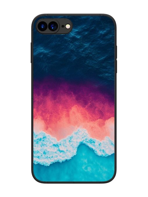 Where The Ocean Meets The Sky Glossy Soft Edge Case for Apple Iphone 7 Plus Chachhi