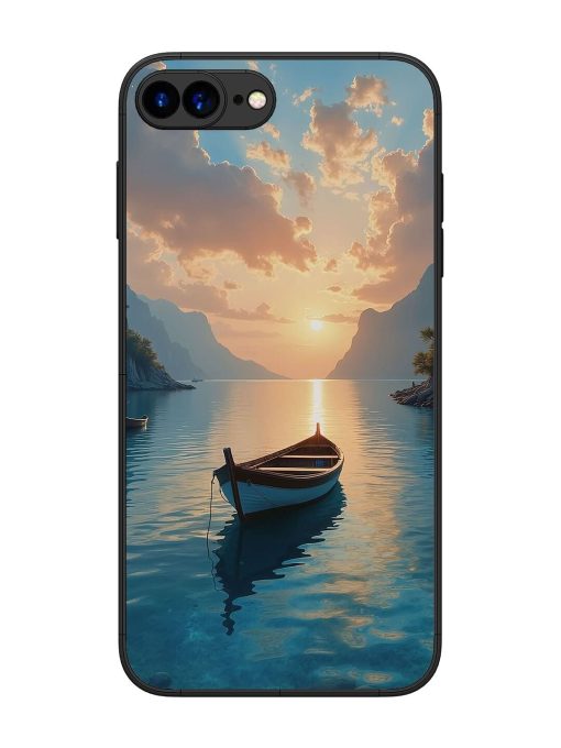 Serene Sunset Glossy Soft Edge Case for Apple Iphone 7 Plus Chachhi