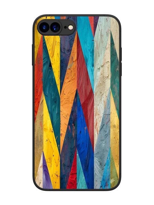 Abstract Tapestry Glossy Soft Edge Case for Apple Iphone 7 Plus Chachhi