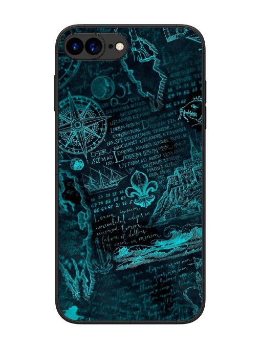 Nautical Notebook Glossy Soft Edge Case for Apple Iphone 7 Plus Chachhi