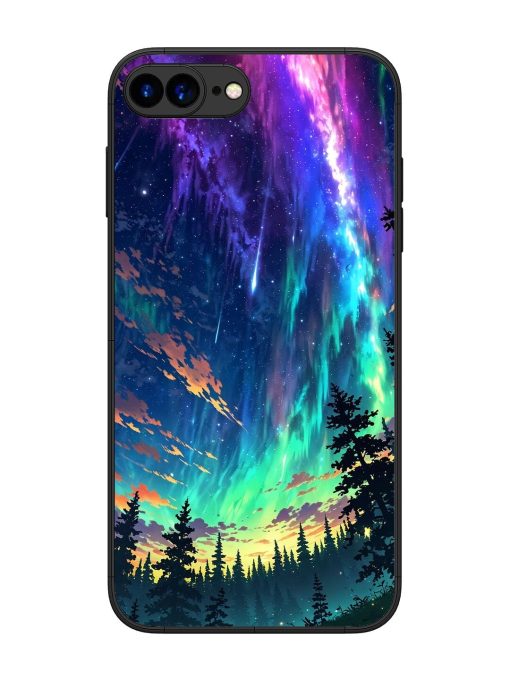 Cosmic Canvas Glossy Soft Edge Case for Apple Iphone 7 Plus