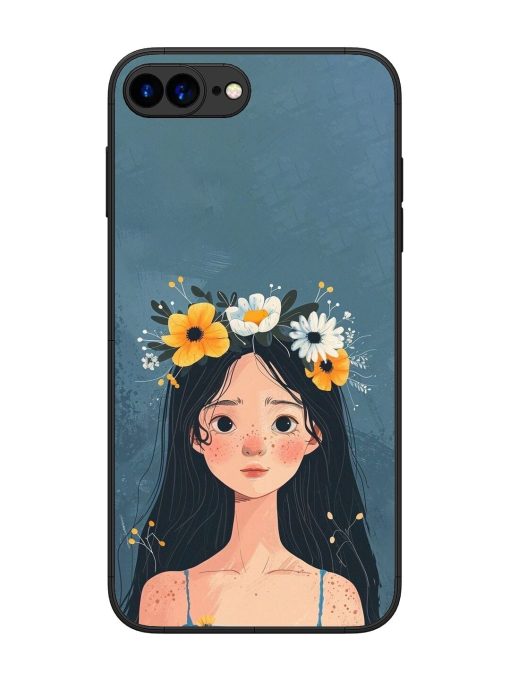 Gurl Art Glossy Soft Edge Case for Apple Iphone 7 Plus Chachhi