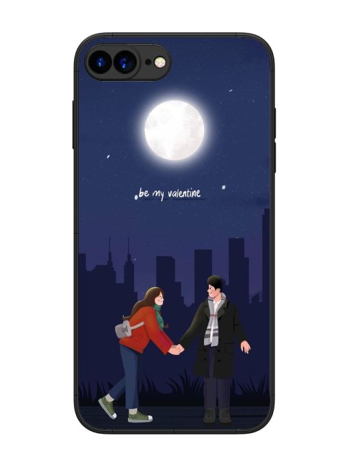 Moonlight Proposal Glossy Soft Edge Case for Apple Iphone 7 Plus Chachhi