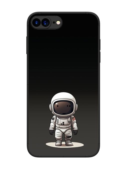 Neon Astronaut Glossy Soft Edge Case for Apple Iphone 7 Plus Chachhi