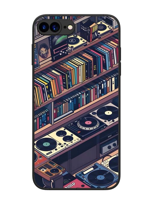 Music Lover'S Haven Glossy Soft Edge Case for Apple Iphone 7 Plus Chachhi