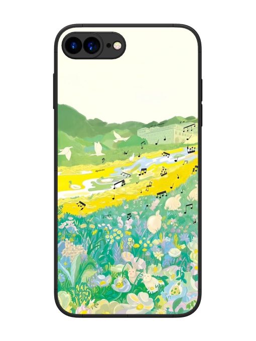 Melody In Bloom Glossy Soft Edge Case for Apple Iphone 7 Plus Chachhi