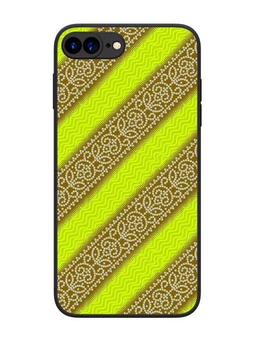 Golden Bandana Bliss Glossy Soft Edge Case for Apple Iphone 7 Plus Chachhi