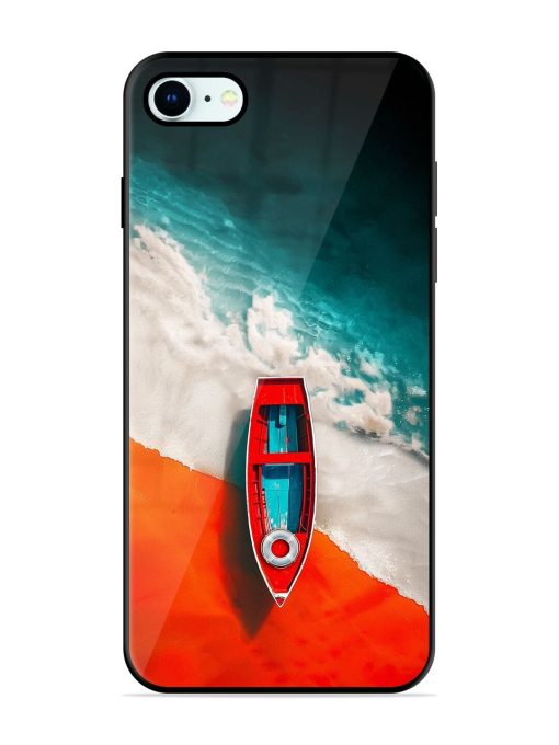 Crimson Tide Glossy Soft Edge Case for Apple Iphone 8 Chachhi