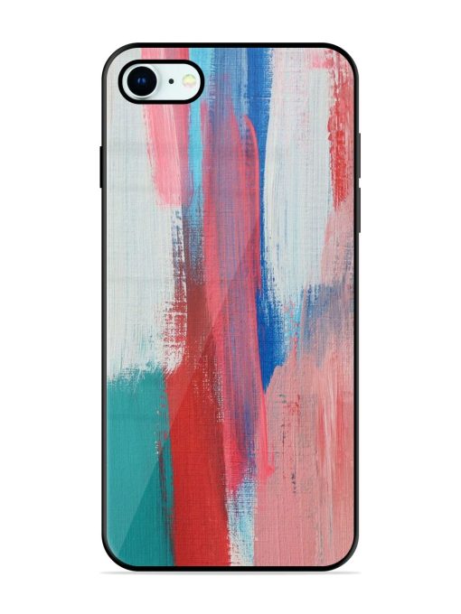 Colorful Chaos Glossy Soft Edge Case for Apple Iphone 8 Chachhi