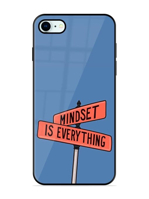 Mindset Matters Glossy Soft Edge Case for Apple Iphone 8 Chachhi