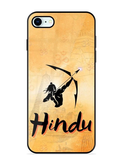 Hindu Glossy Soft Edge Case for Apple Iphone 8