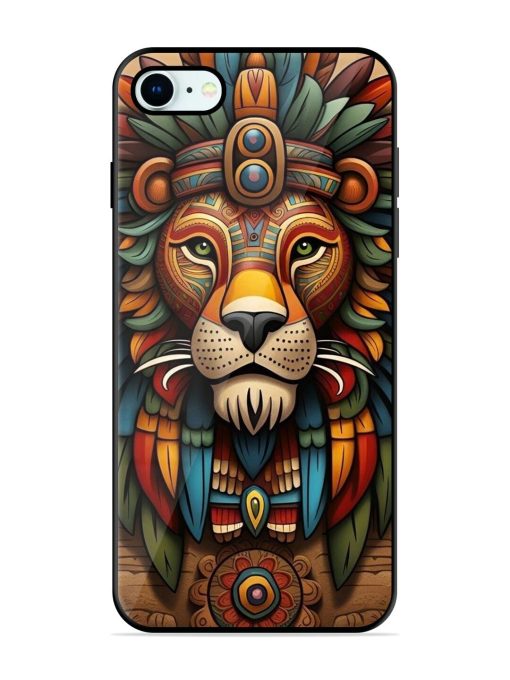 Aztec Majesty Glossy Soft Edge Case for Apple Iphone 8 Chachhi