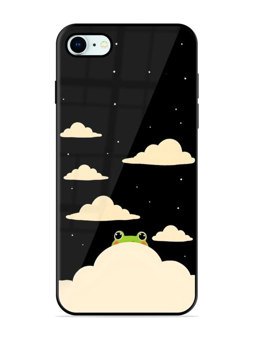 Froggy Night Sky Glossy Soft Edge Case for Apple Iphone 8 Chachhi