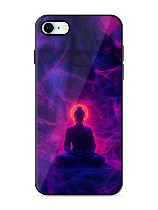 Neon Nirvana Glossy Soft Edge Case for Apple Iphone 8 Chachhi