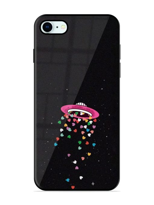 Love From Above Glossy Soft Edge Case for Apple Iphone 8 Chachhi