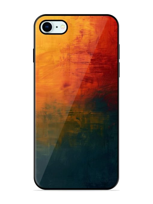 Golden Hour Canvas Glossy Soft Edge Case for Apple Iphone 8 Chachhi