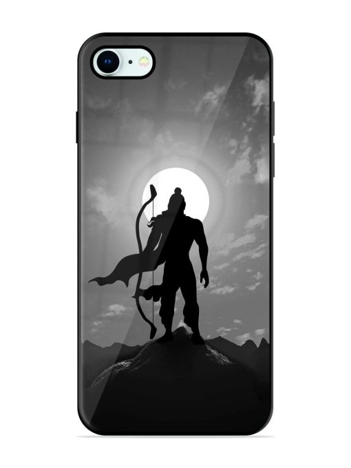 The Undefeated Warrior Glossy Soft Edge Case for Apple Iphone 8 Chachhi