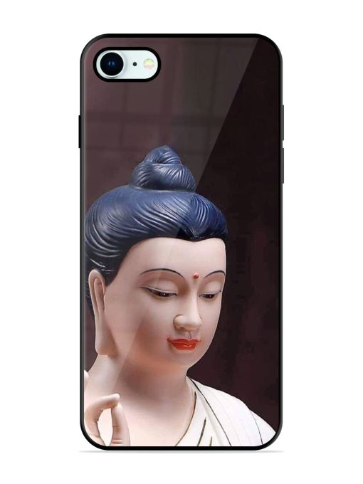 Budhha Glossy Soft Edge Case for Apple Iphone 8 Chachhi