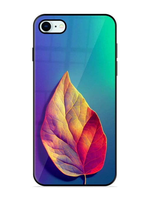 Autumn'S Embrace Glossy Soft Edge Case for Apple Iphone 8 Chachhi