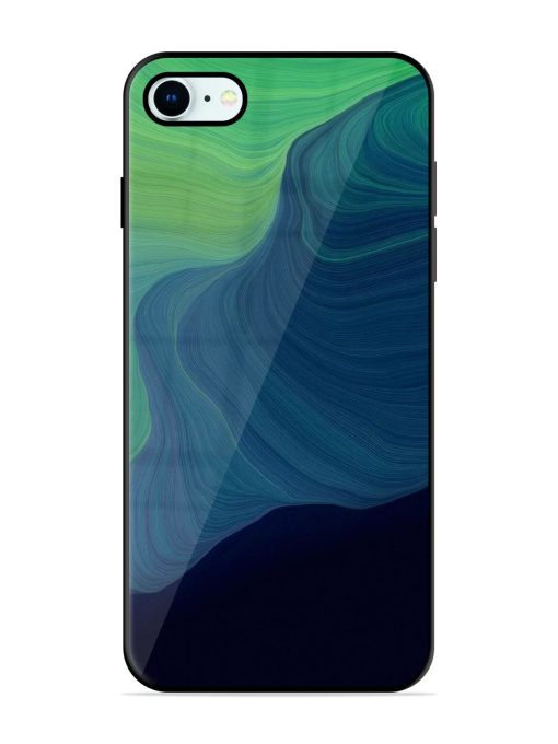 Oceanic Dreams Glossy Soft Edge Case for Apple Iphone 8 Chachhi