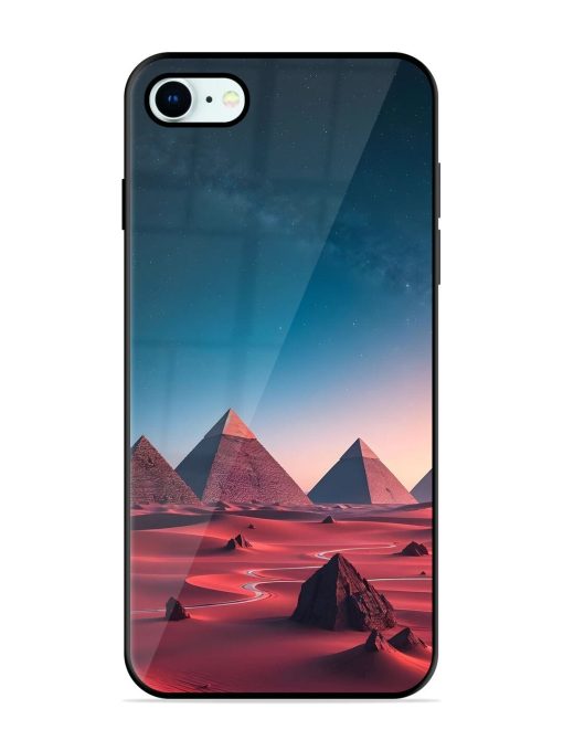 Ancient Wonders Sky Glossy Soft Edge Case for Apple Iphone 8 Chachhi