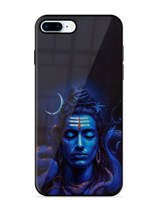 Mystic Mahadev Glossy Soft Edge Case for Apple Iphone 8 Plus Chachhi