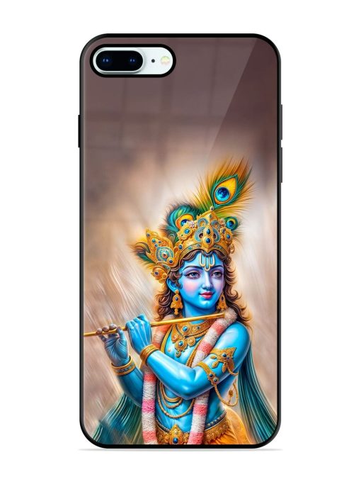 Divine Krishna Glossy Soft Edge Case for Apple Iphone 8 Plus Chachhi