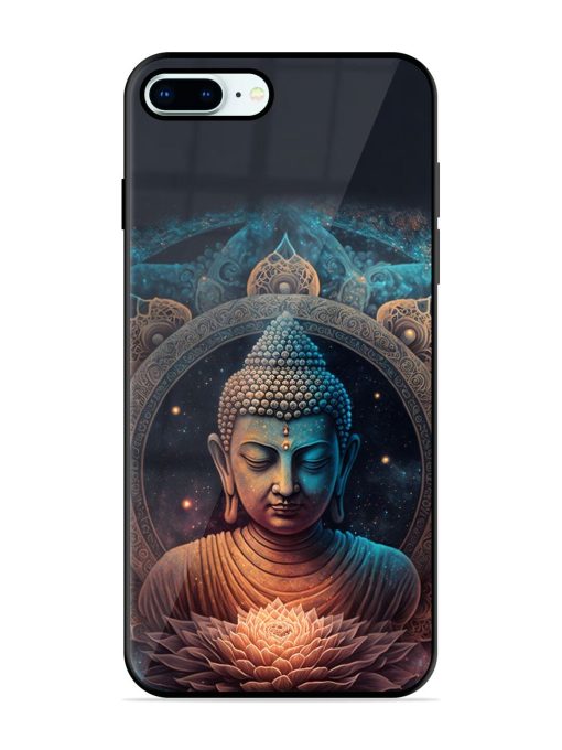 The Buddha Art Glossy Soft Edge Case for Apple Iphone 8 Plus Chachhi