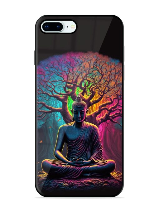 Enlightened Serenity Glossy Soft Edge Case for Apple Iphone 8 Plus Chachhi