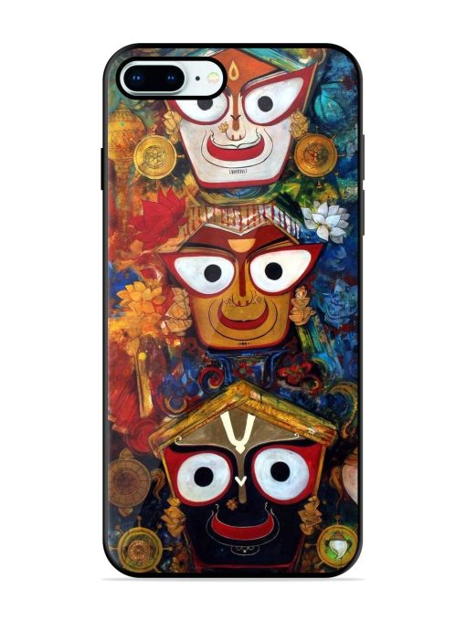 Lord Jagannath Glossy Soft Edge Case for Apple Iphone 8 Plus Chachhi