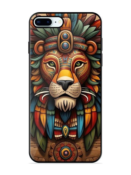 Aztec Majesty Glossy Soft Edge Case for Apple Iphone 8 Plus Chachhi