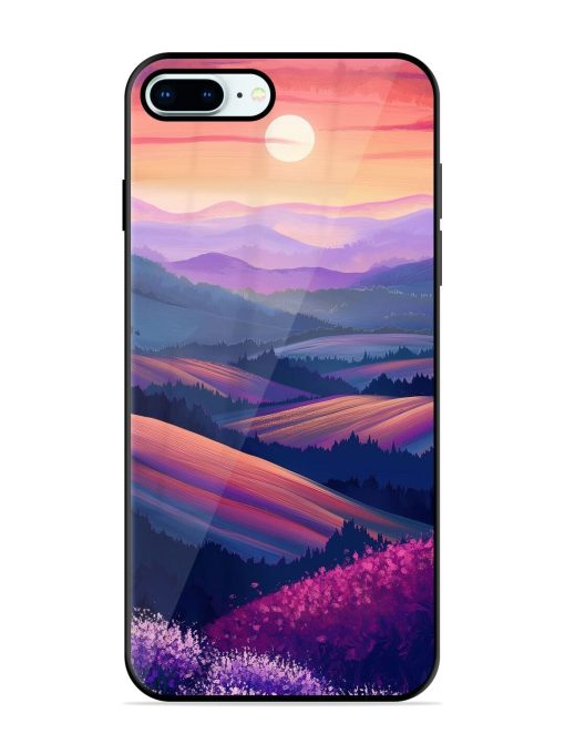 Twilight'S Embrace Glossy Soft Edge Case for Apple Iphone 8 Plus Chachhi