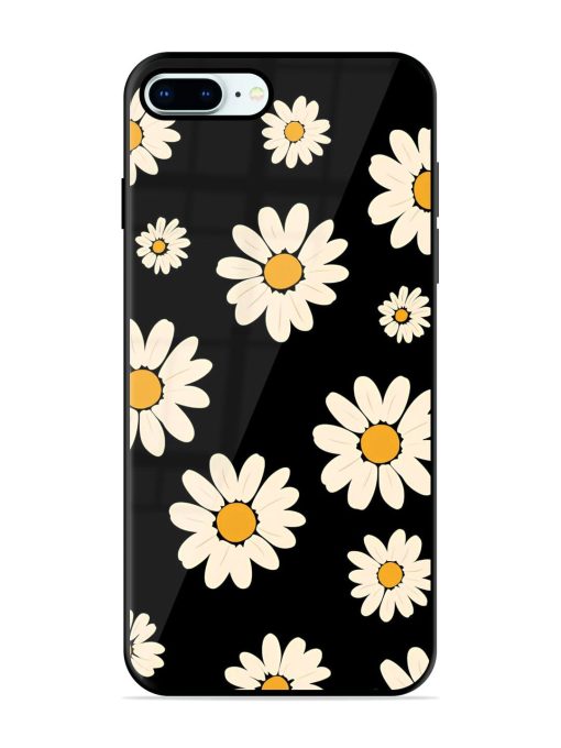 Daisies In The Night Glossy Soft Edge Case for Apple Iphone 8 Plus Chachhi