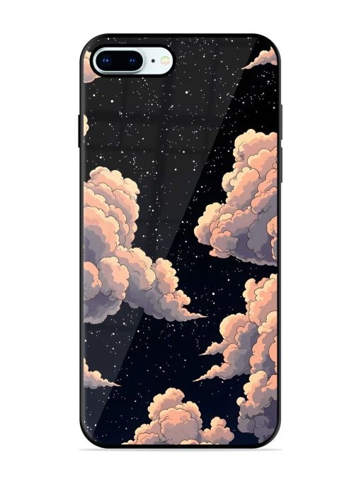 Starry Night Dreams Glossy Soft Edge Case for Apple Iphone 8 Plus Chachhi