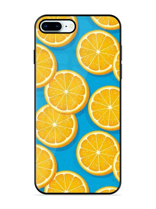 Citrus Symphony Glossy Soft Edge Case for Apple Iphone 8 Plus Chachhi