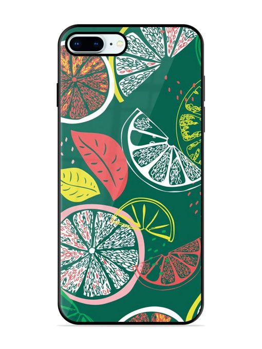 Citrus Symphony Glossy Soft Edge Case for Apple Iphone 8 Plus Chachhi