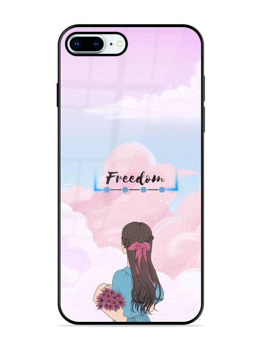 Skyward Dreams Glossy Soft Edge Case for Apple Iphone 8 Plus Chachhi