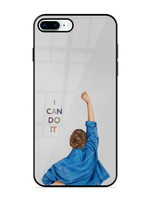 Can Do It Glossy Soft Edge Case for Apple Iphone 8 Plus Chachhi