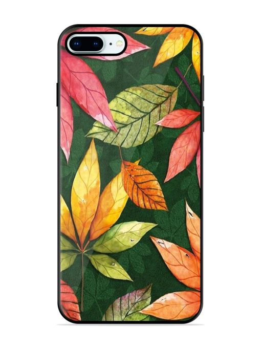 Autumn'S Embrace Glossy Soft Edge Case for Apple Iphone 8 Plus Chachhi