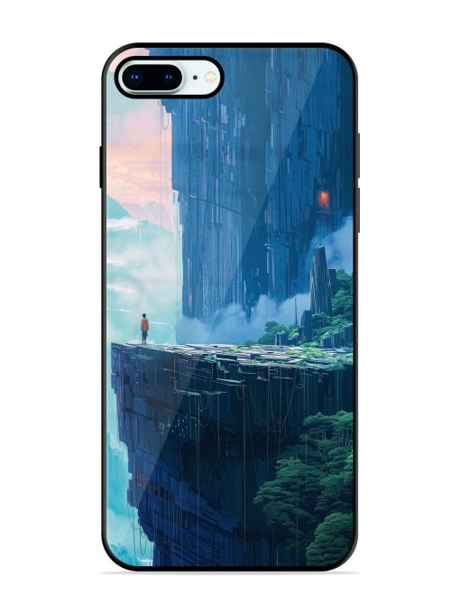 Solitude In The Sky Glossy Soft Edge Case for Apple Iphone 8 Plus Chachhi