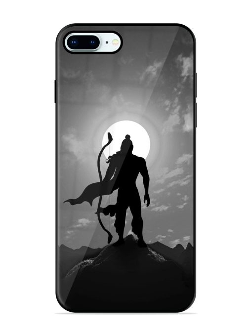 The Undefeated Warrior Glossy Soft Edge Case for Apple Iphone 8 Plus Chachhi