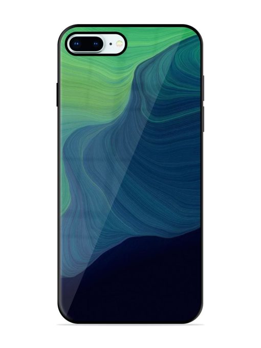 Oceanic Dreams Glossy Soft Edge Case for Apple Iphone 8 Plus Chachhi