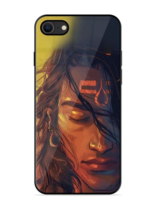 Tranquil Shiva Glossy Soft Edge Case for Apple Iphone Se (2020) Chachhi