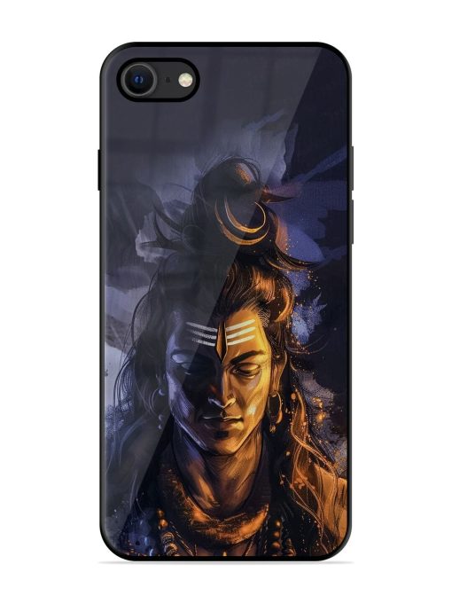 Lord Shiva Glossy Soft Edge Case for Apple Iphone Se (2020) Chachhi