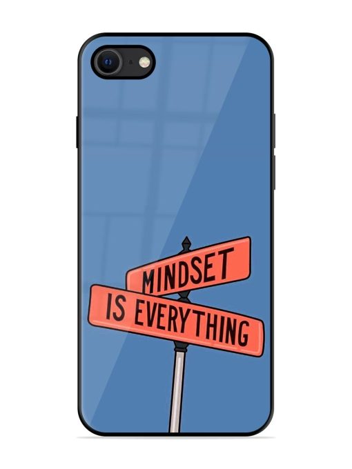 Mindset Matters Glossy Soft Edge Case for Apple Iphone Se (2020) Chachhi