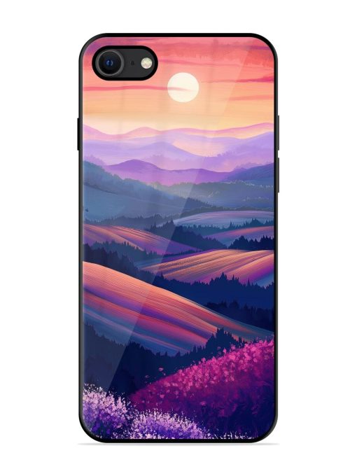 Twilight'S Embrace Glossy Soft Edge Case for Apple Iphone Se (2020) Chachhi